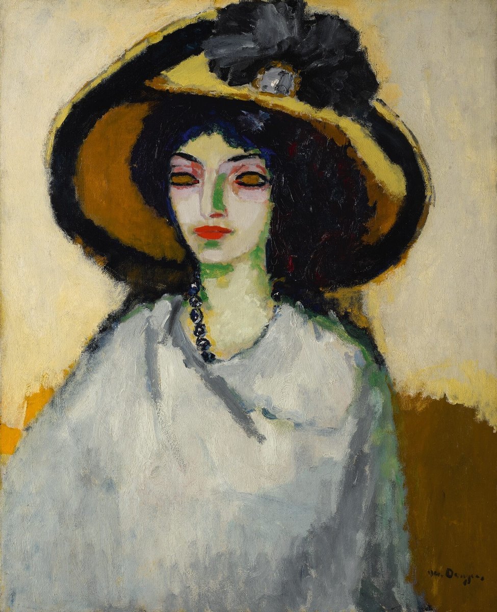 Femme au chapeau