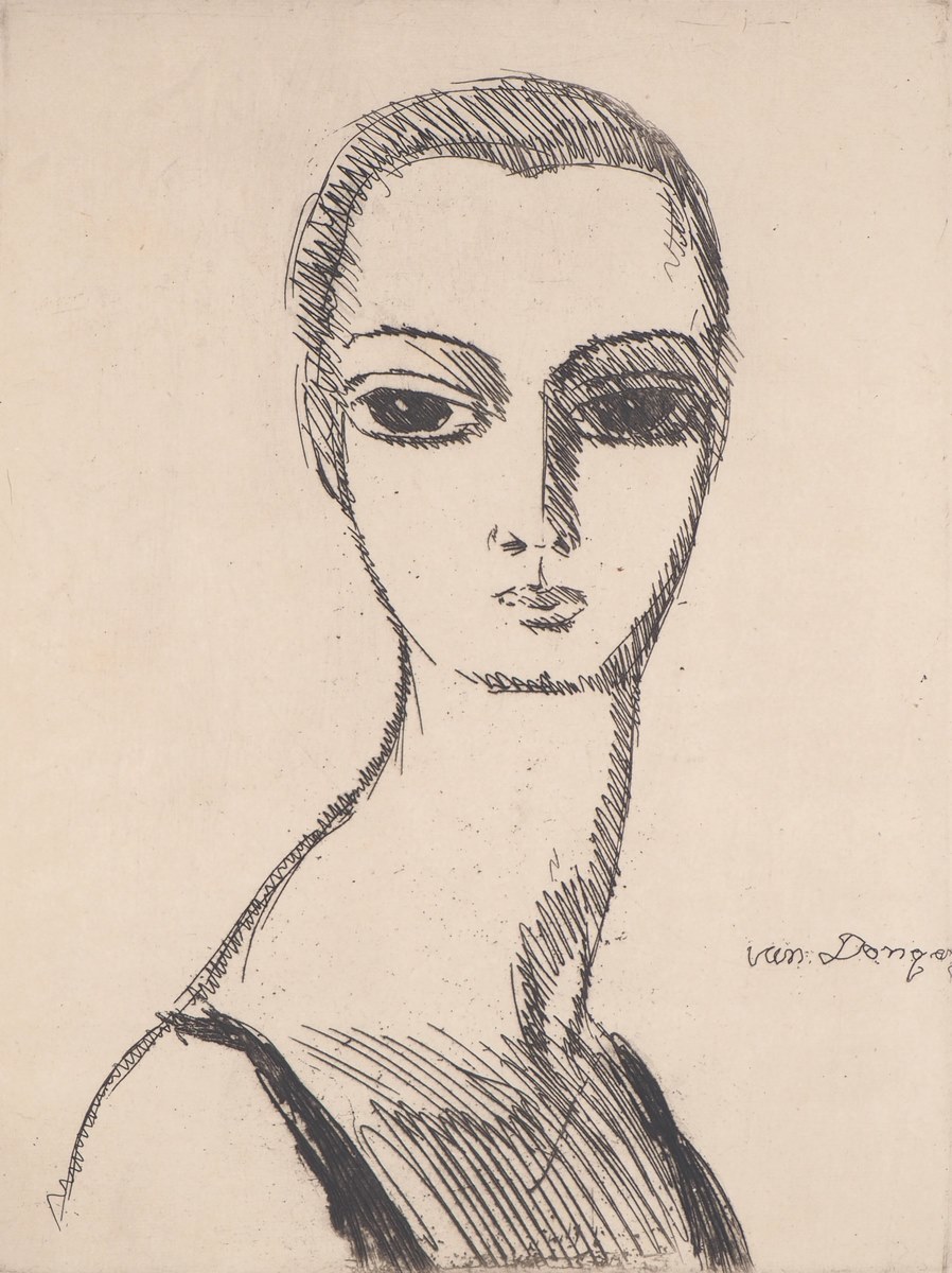 Femme au cou de cygne, 1925