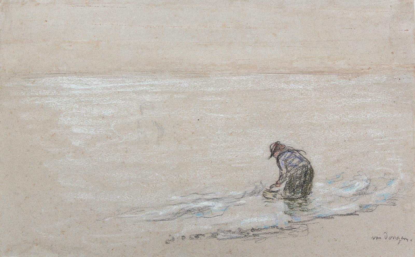 Fishing for shell fish (1904)