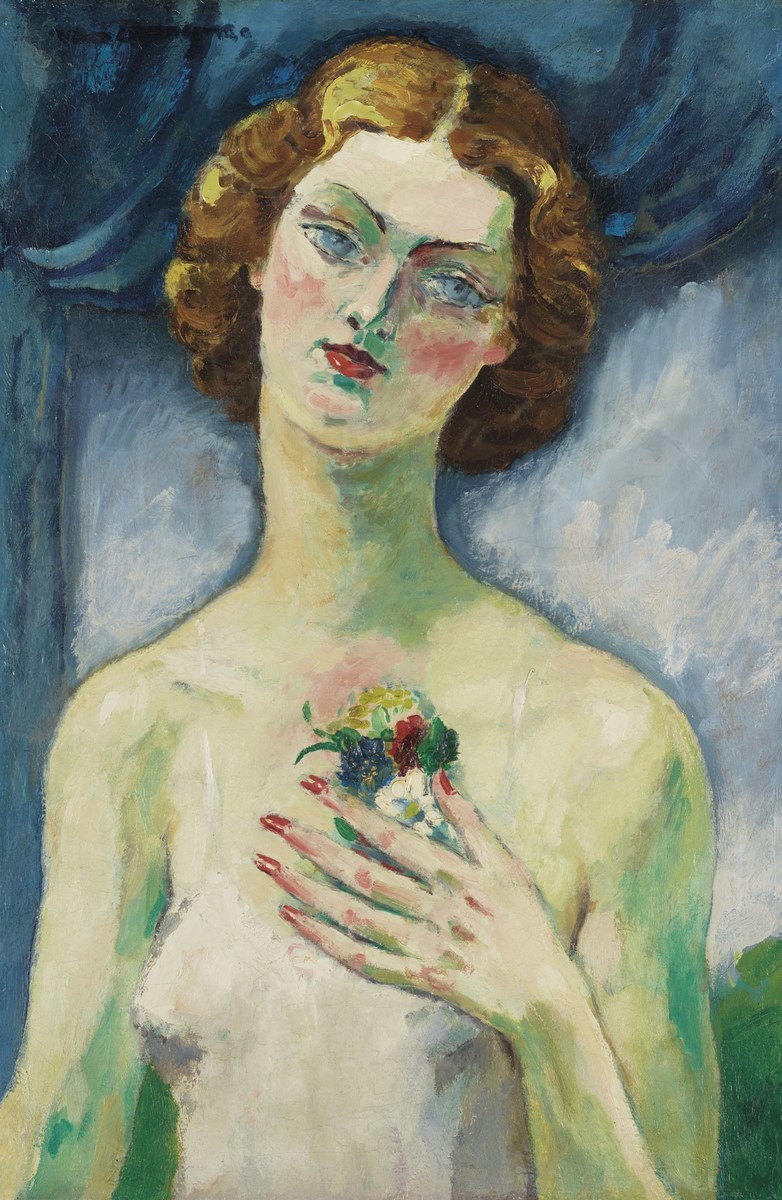 Jeune femme au petit bouquet, 1935