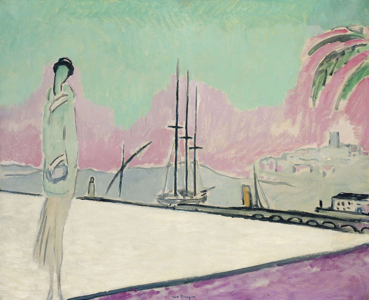 La baie d'Antibes