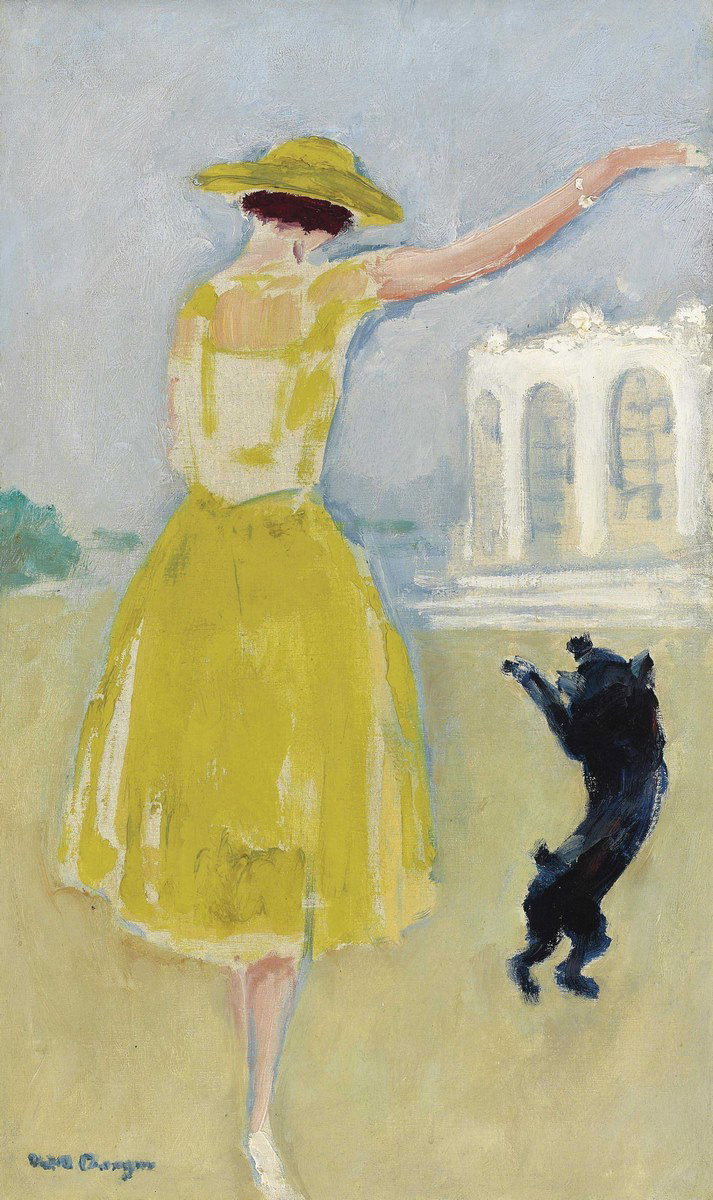 La robe jaune