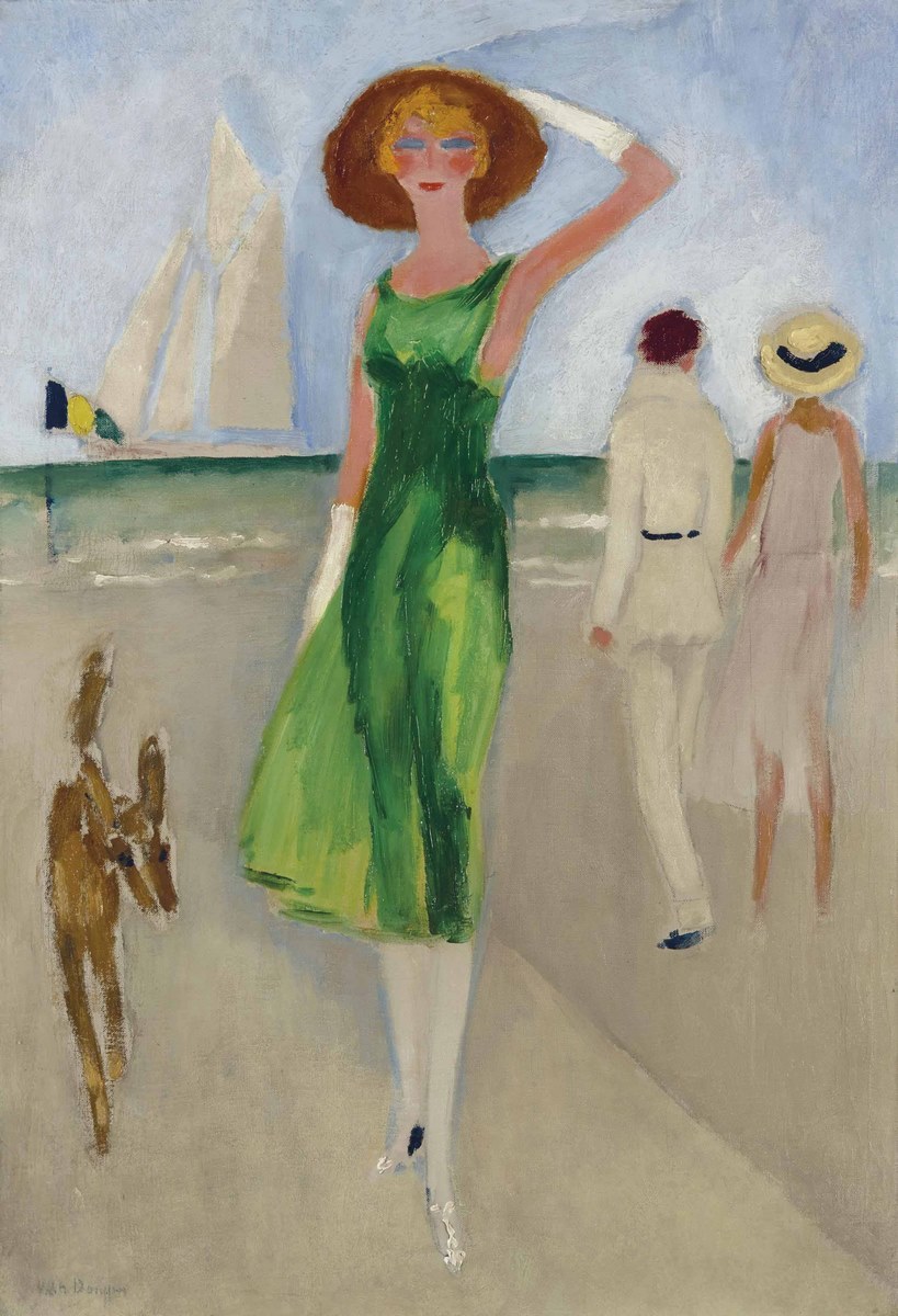 L'élégante au chapeau