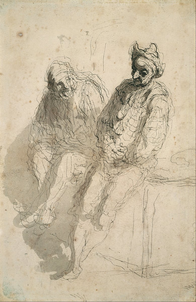 Two Saltimbanques