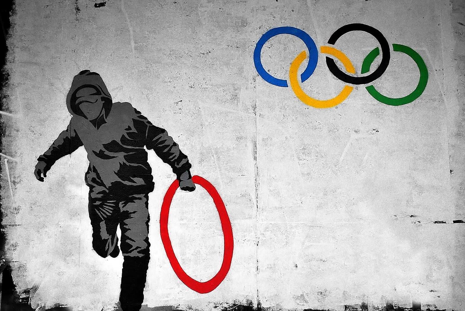 Stolen Olympic Rings