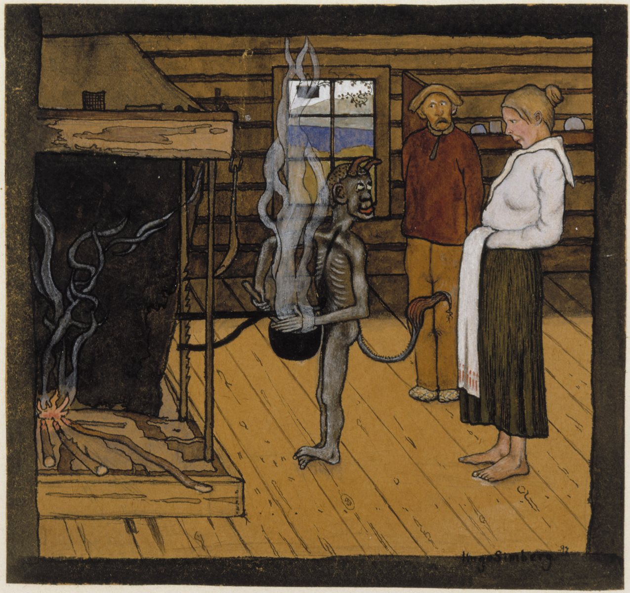 The Devil by the Pot