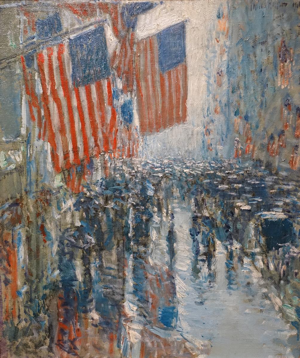 Rainy Day, Fifth Avenue