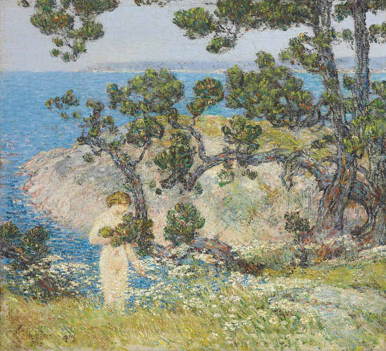 The Blue Sea and the Bather