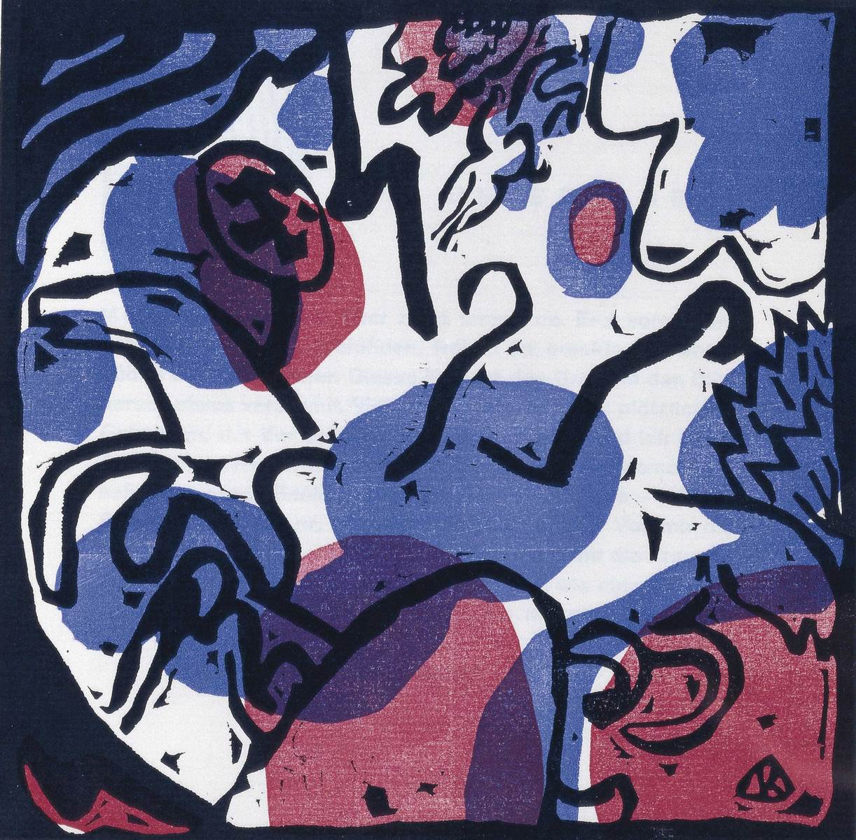 Noir et en violet