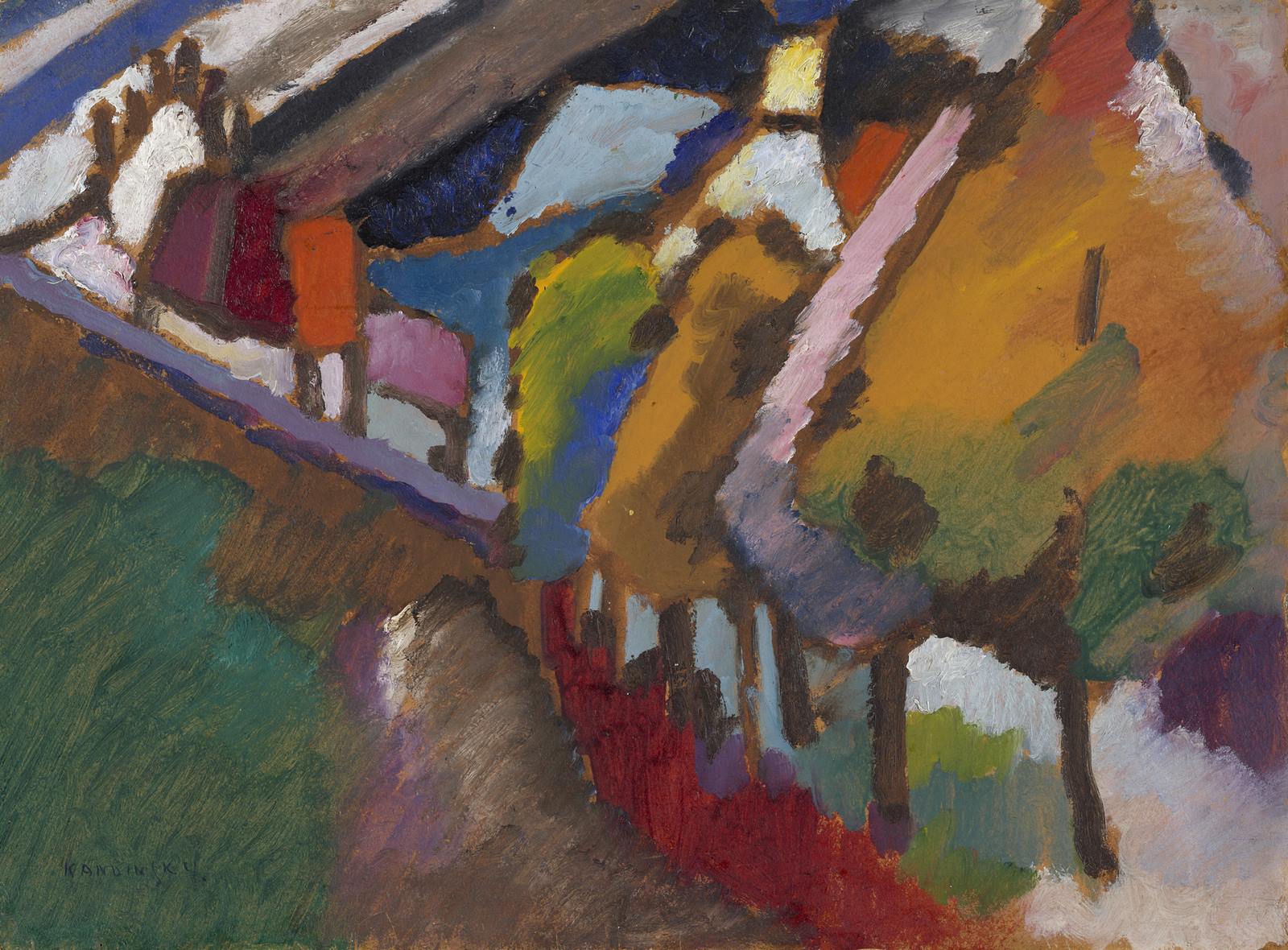 Schloss und Kirche, 1909