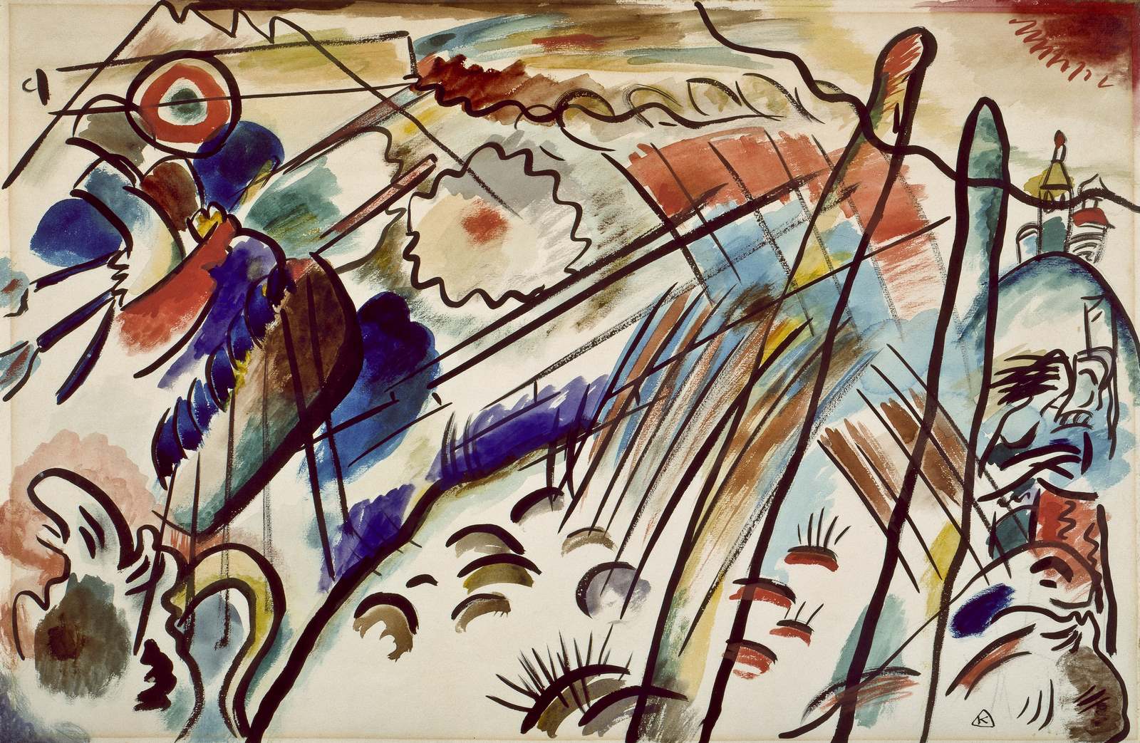 Study for Improvisation 28 (Second Version)