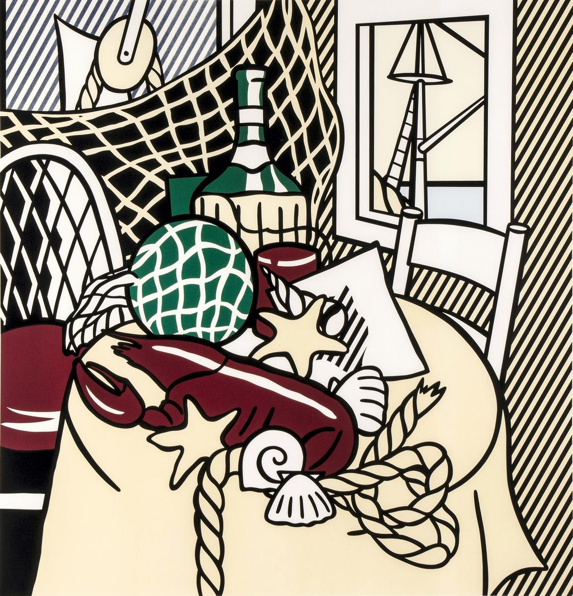 Still life with lobster (2)