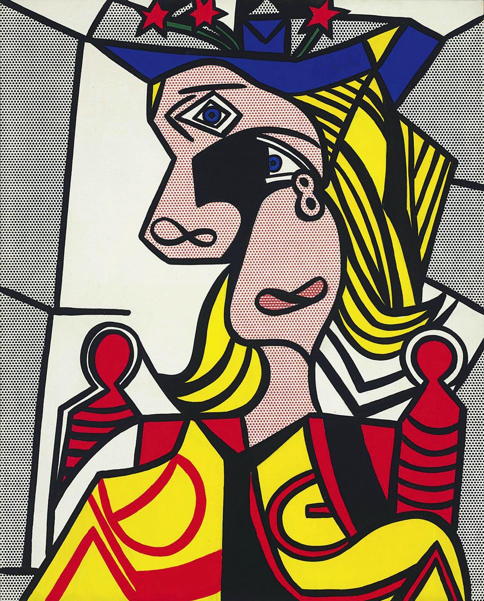 Woman with Flowered Hat