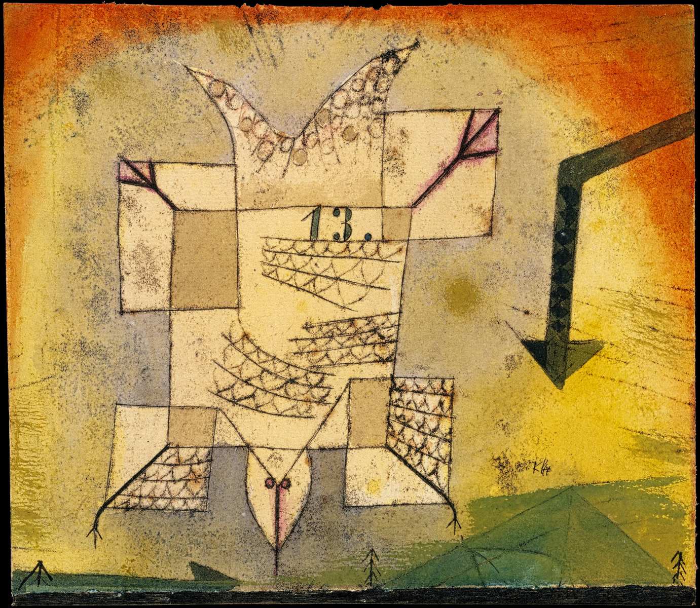 Falling Bird