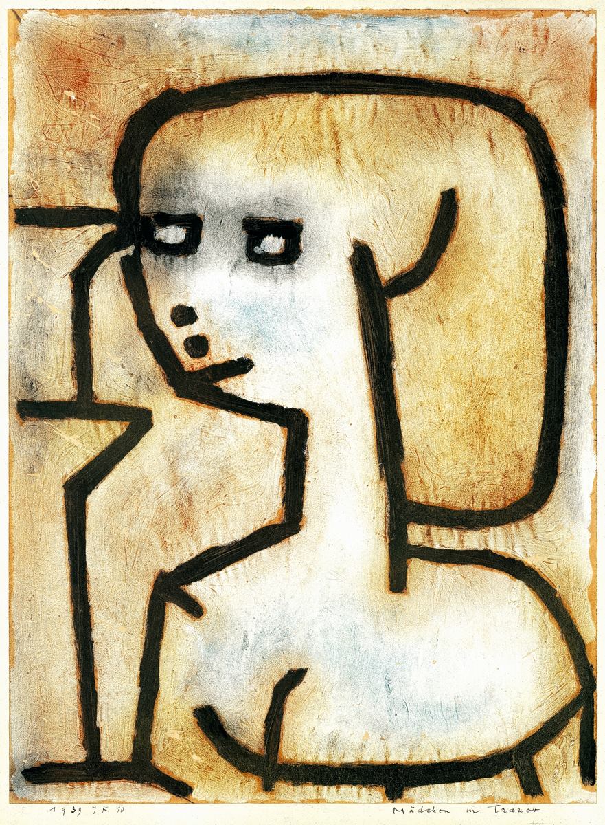 Girl in Mourning