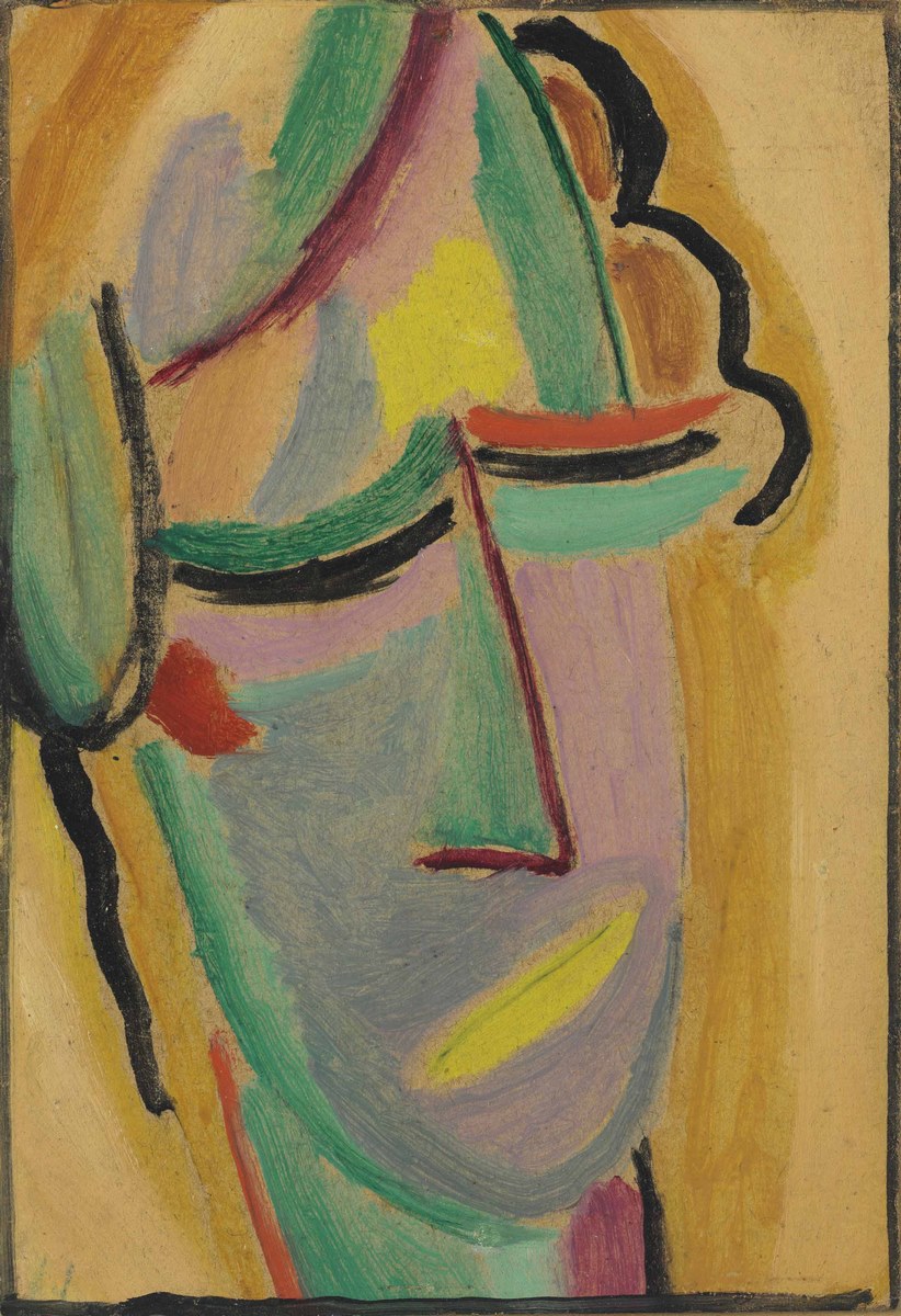 Mystical Head (9) Damenbildnis I