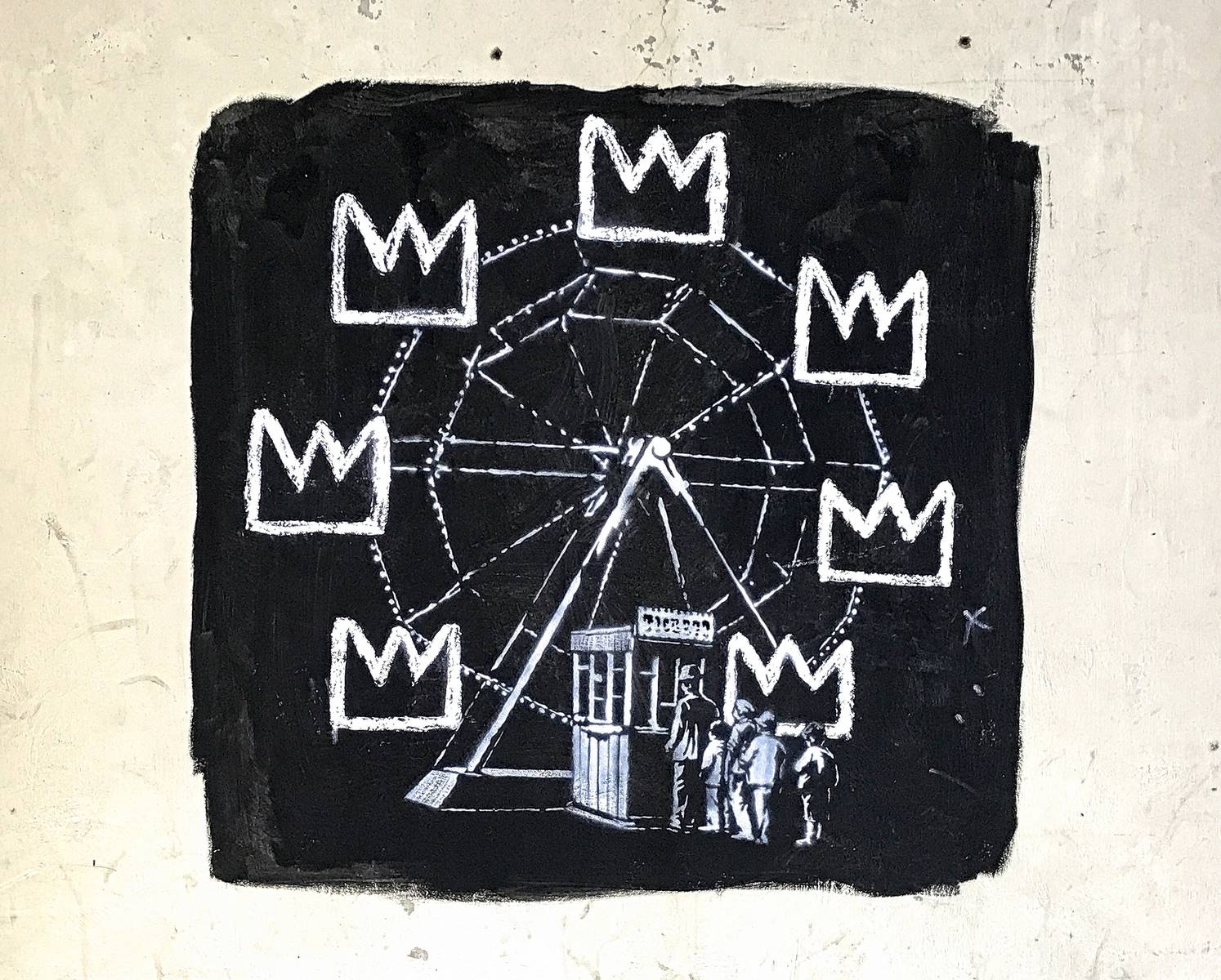 Golden Lane, Barbican Basquiat