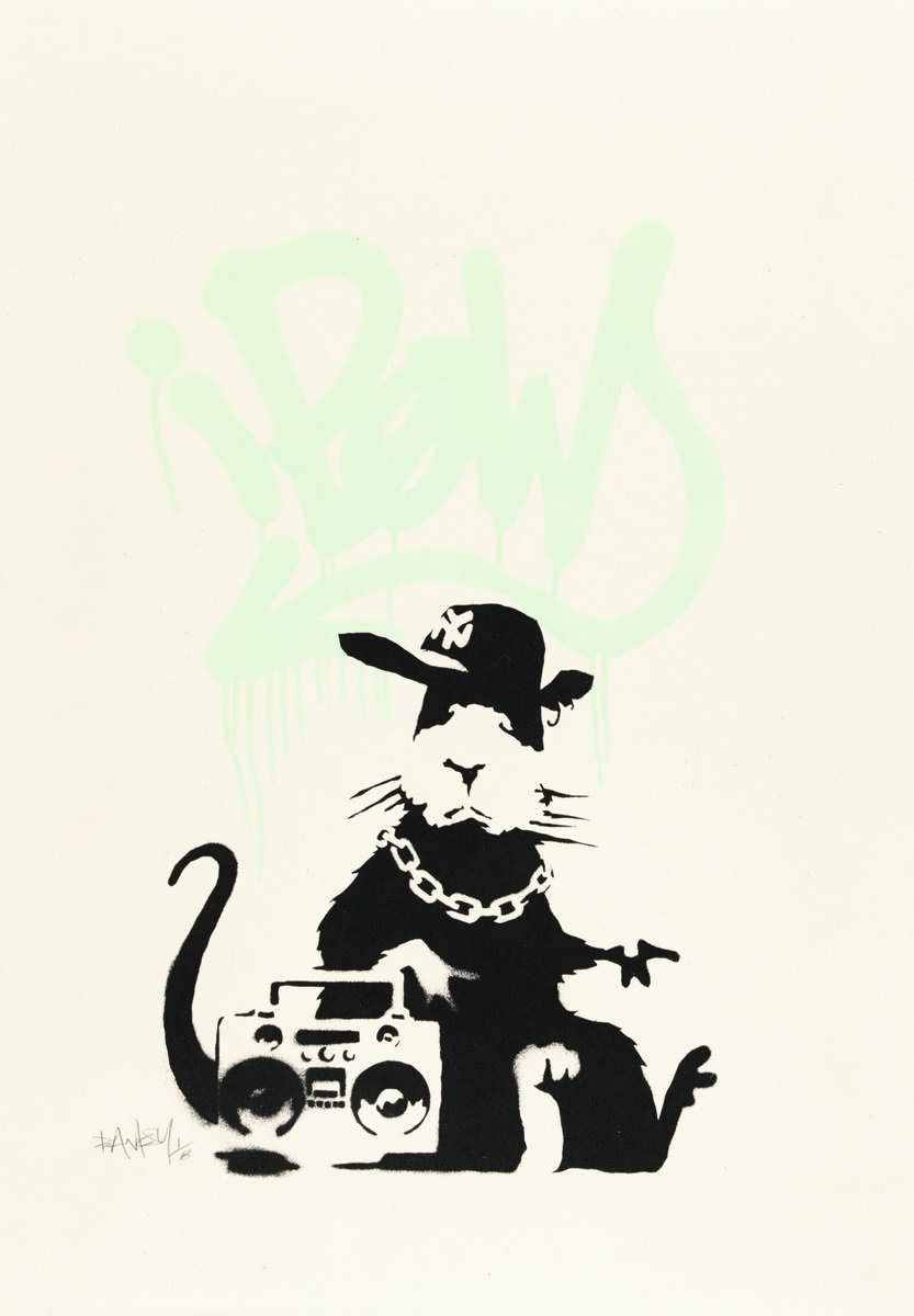 Gangsta Rat (green)