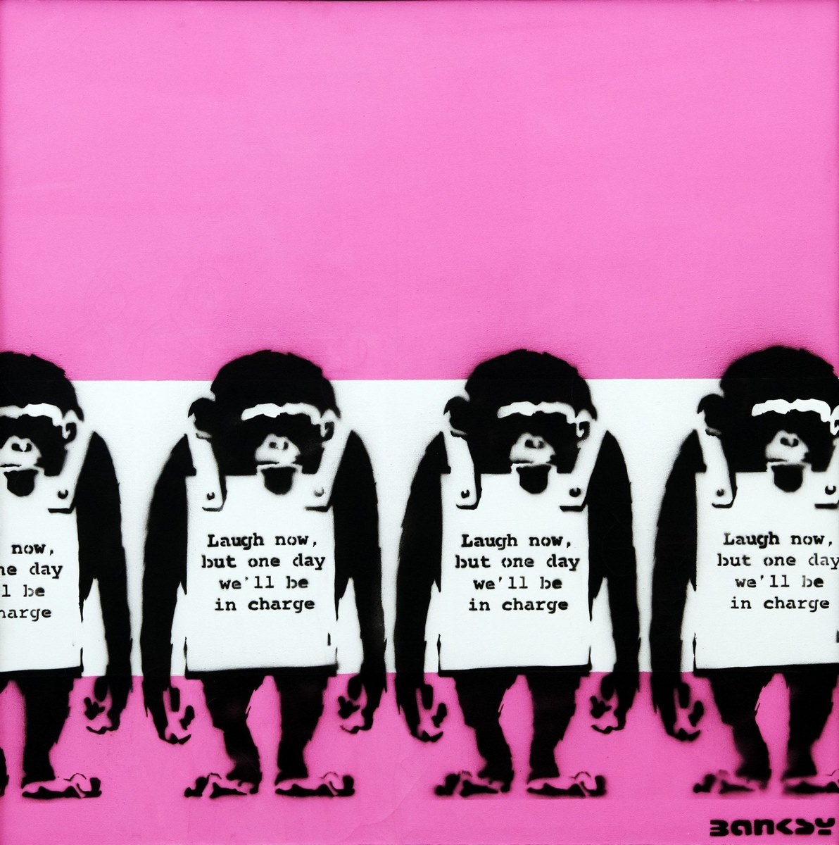 Laugh now, MONKEYS