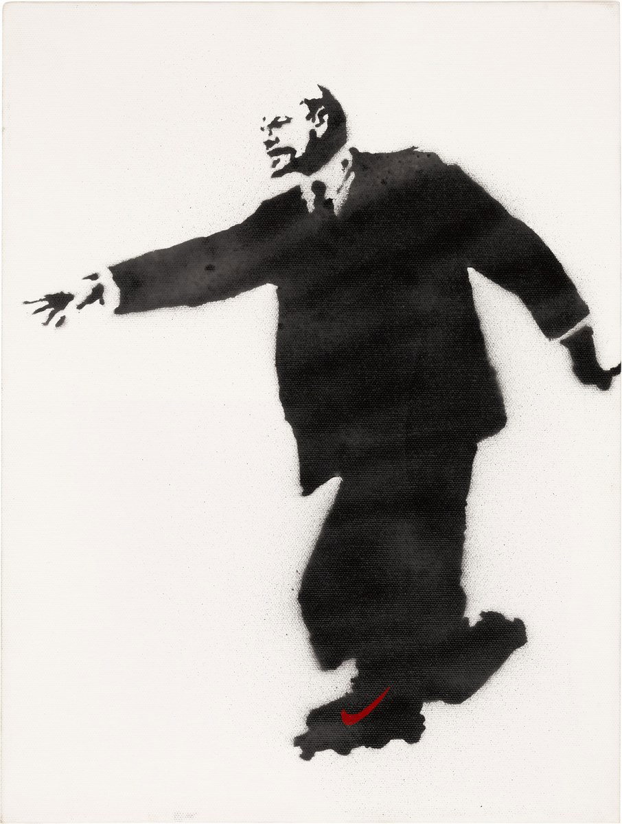 Lenin on Roller Skates