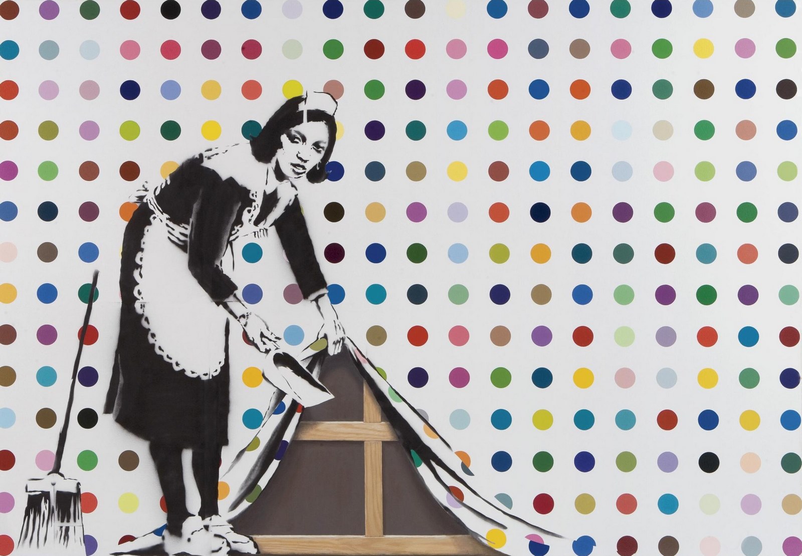 Keep it Spotless (defaced Hirst) (2)