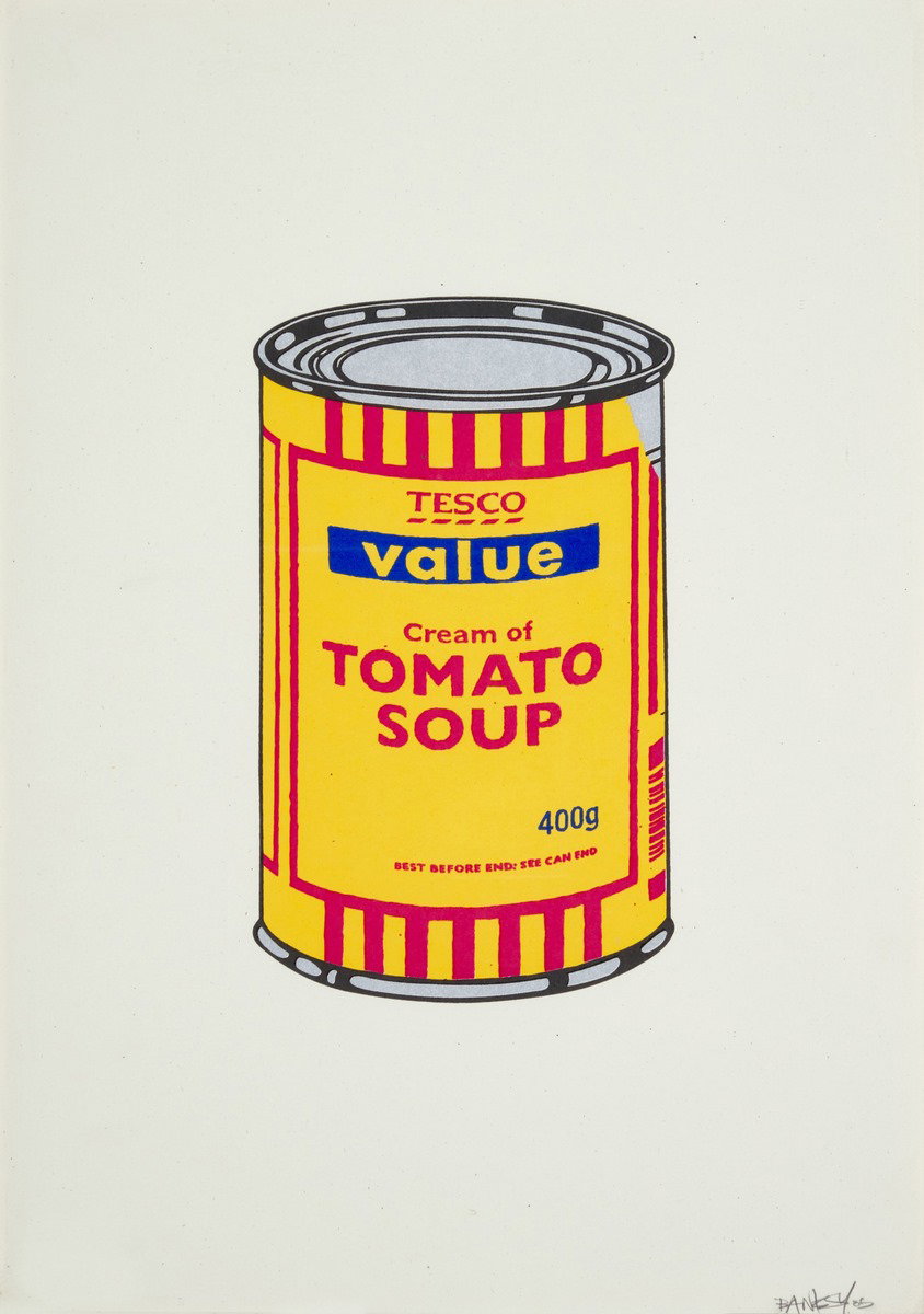 Soup Can (Yellow and Red)
