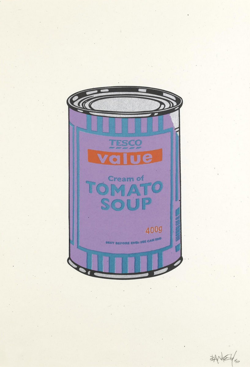 Soup Can (Violet Blue)