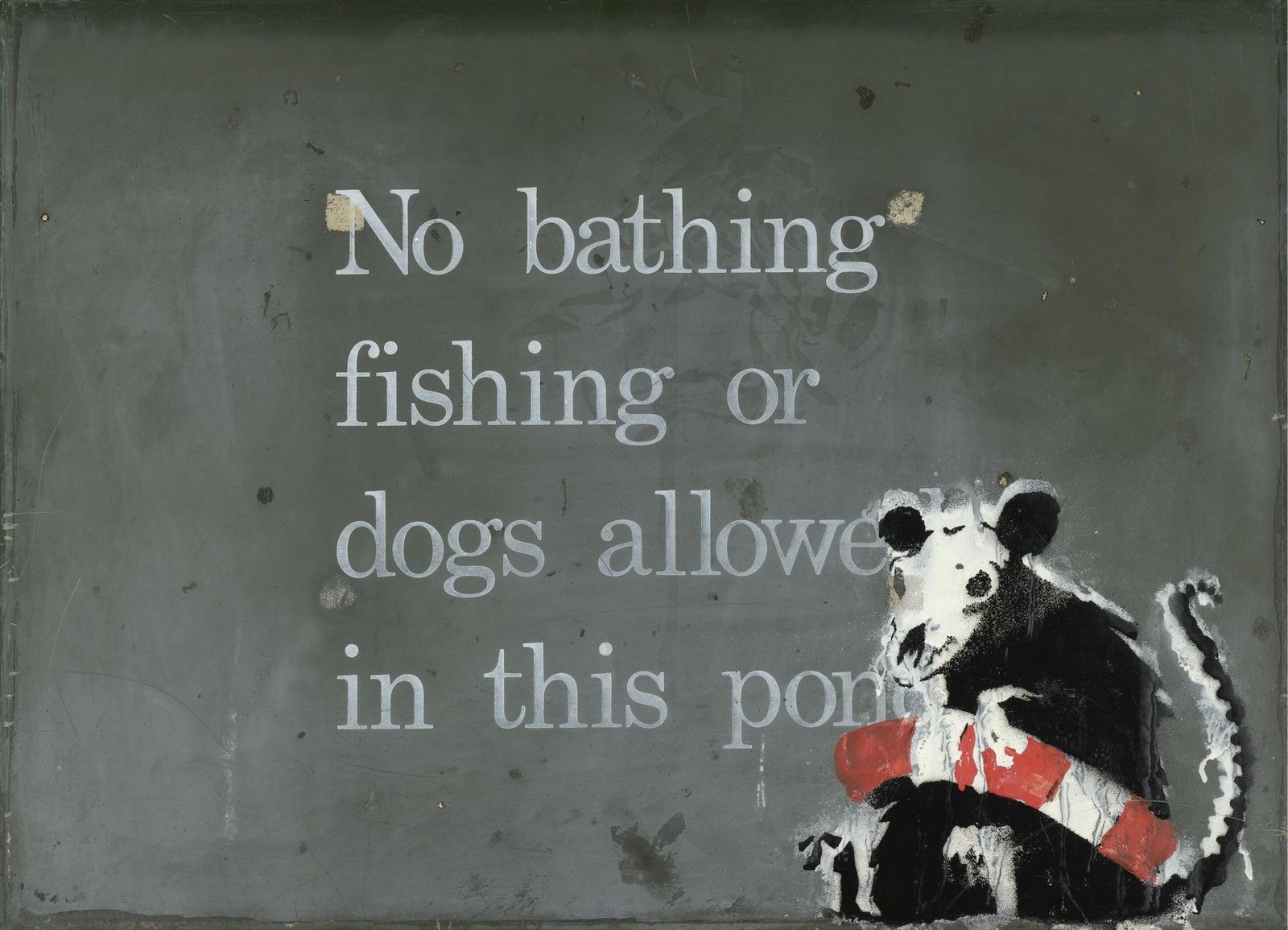 Untitled (No bathing, fishing or dogs...)