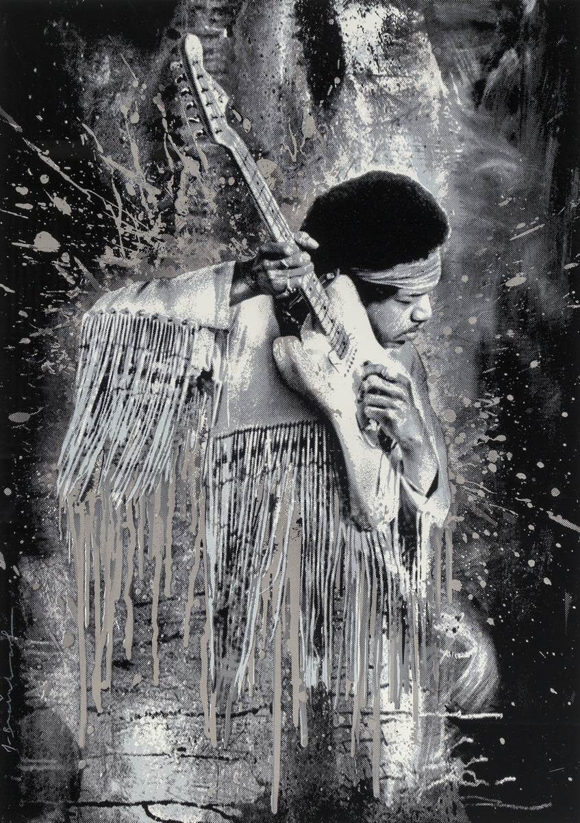 Jimi Hendrix (Silver)