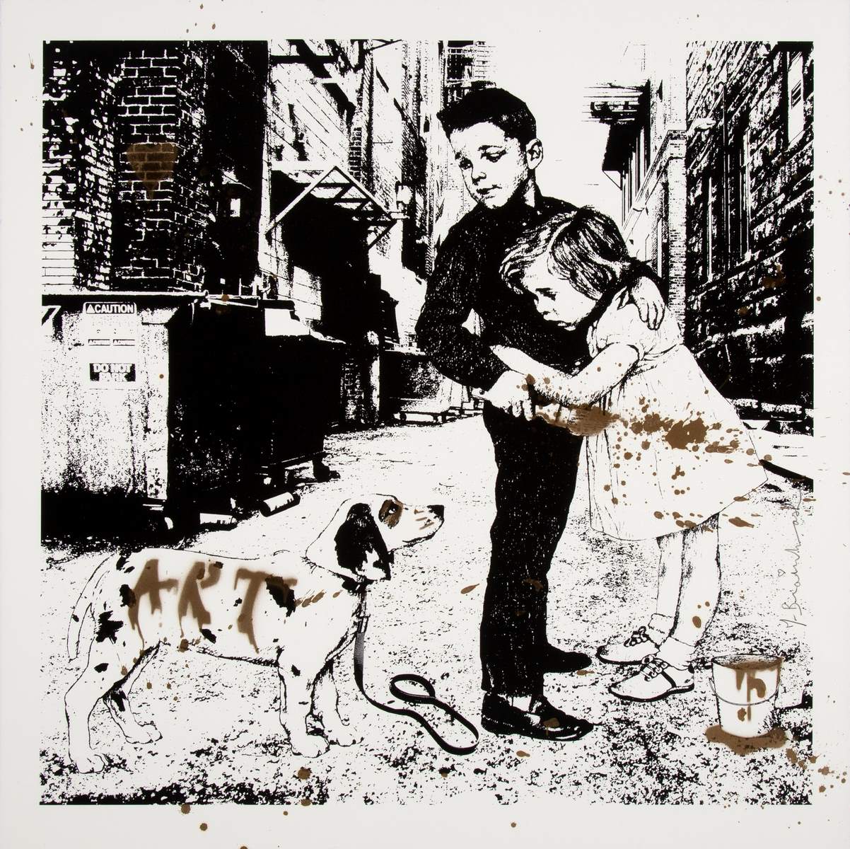Pup Art (Gold)