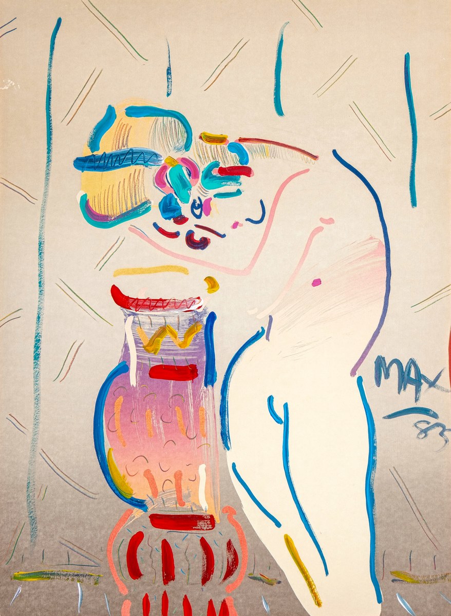 Nude with Vase
