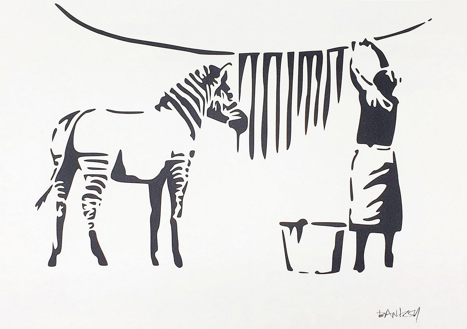 Washing Zebra