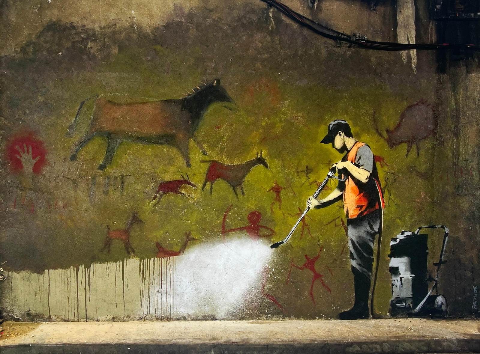 Whitewashing Lascaux
