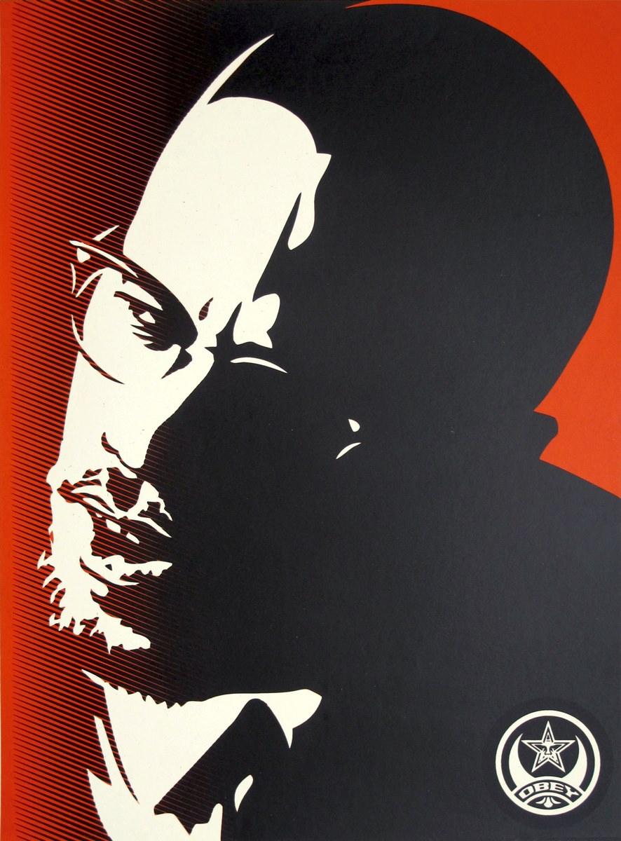 Malcolm X (orange)