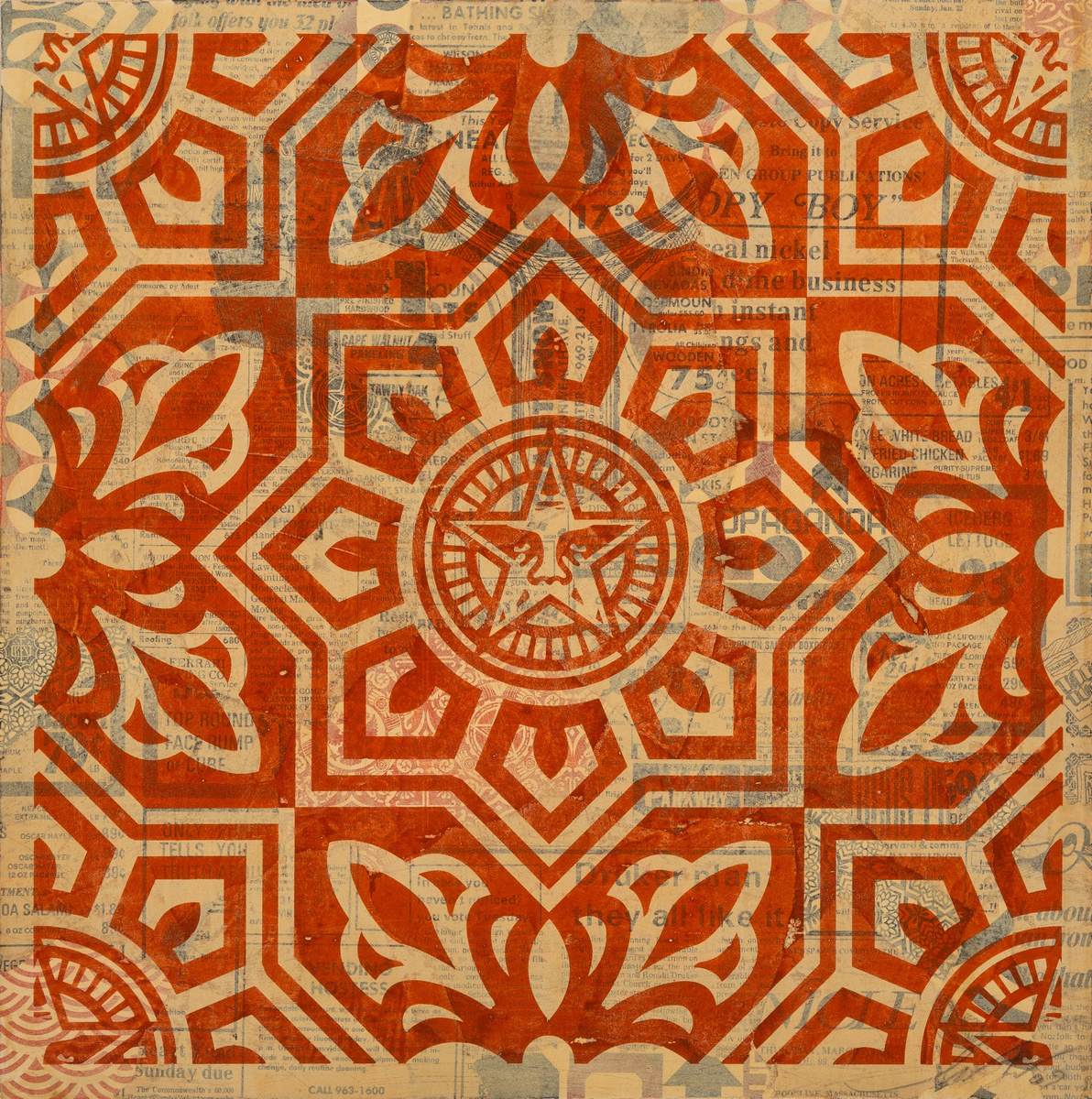 Venice Pattern (Red)