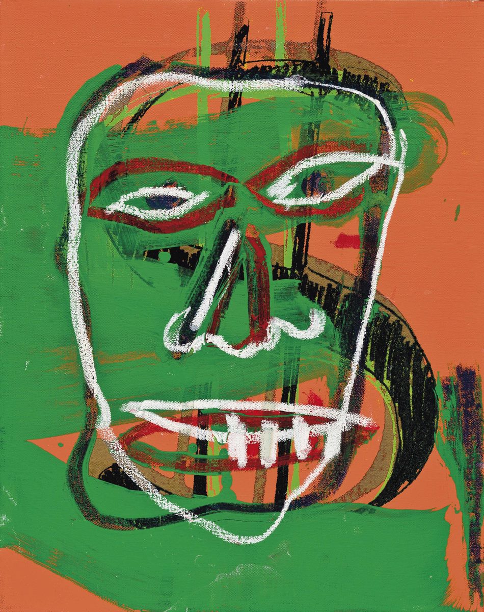 Warhol & Basquiat - Head (Collaboration)