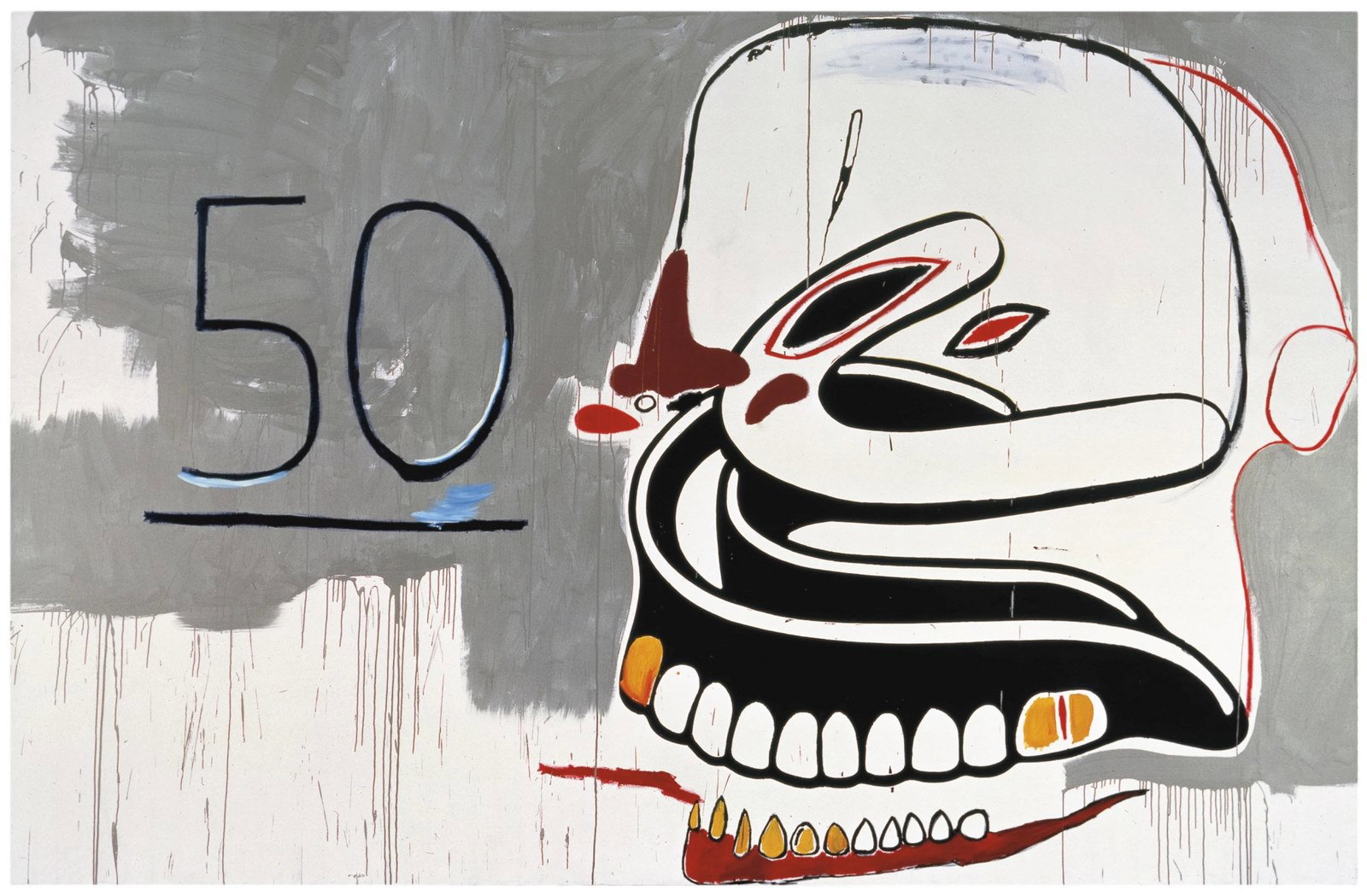 Warhol and Basquiat  - 50 - Dentures