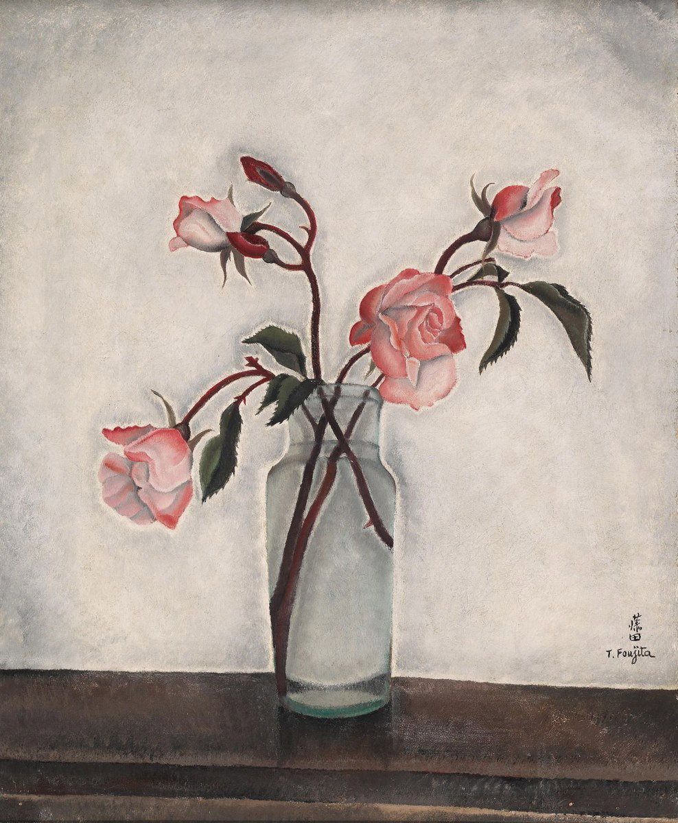 Flowers (5) - Le bouquet de roses (1919)