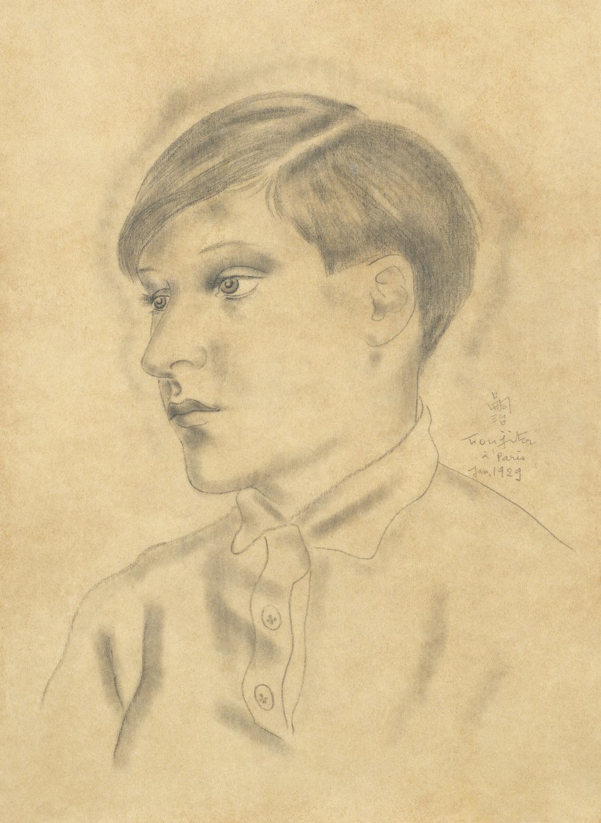 Portrait de Youki, de trois-quart
