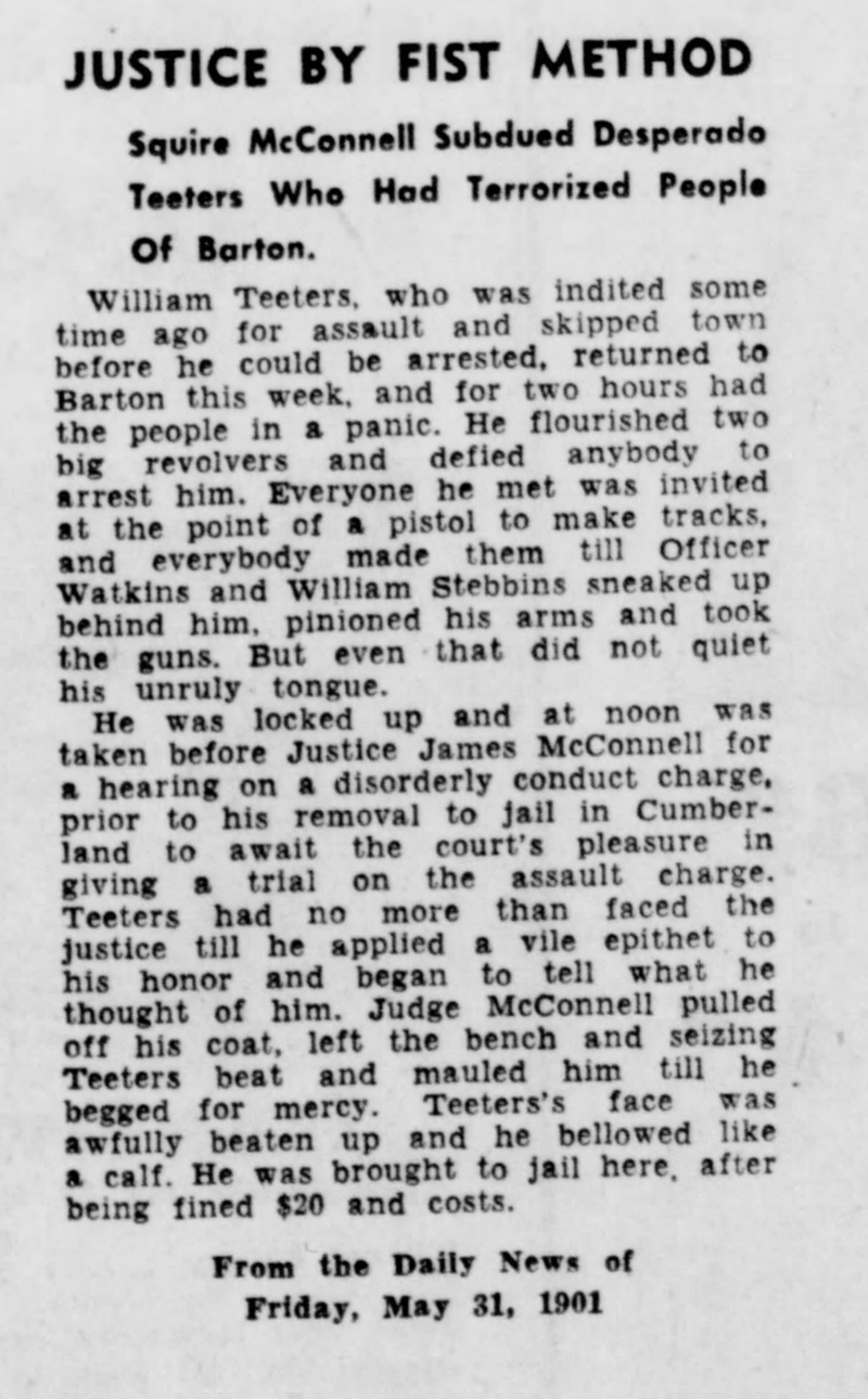 Justice in the paper