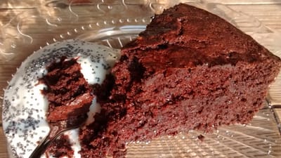 Schokoladenkuchen mit Roter Beete