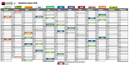 Calendrier 2024