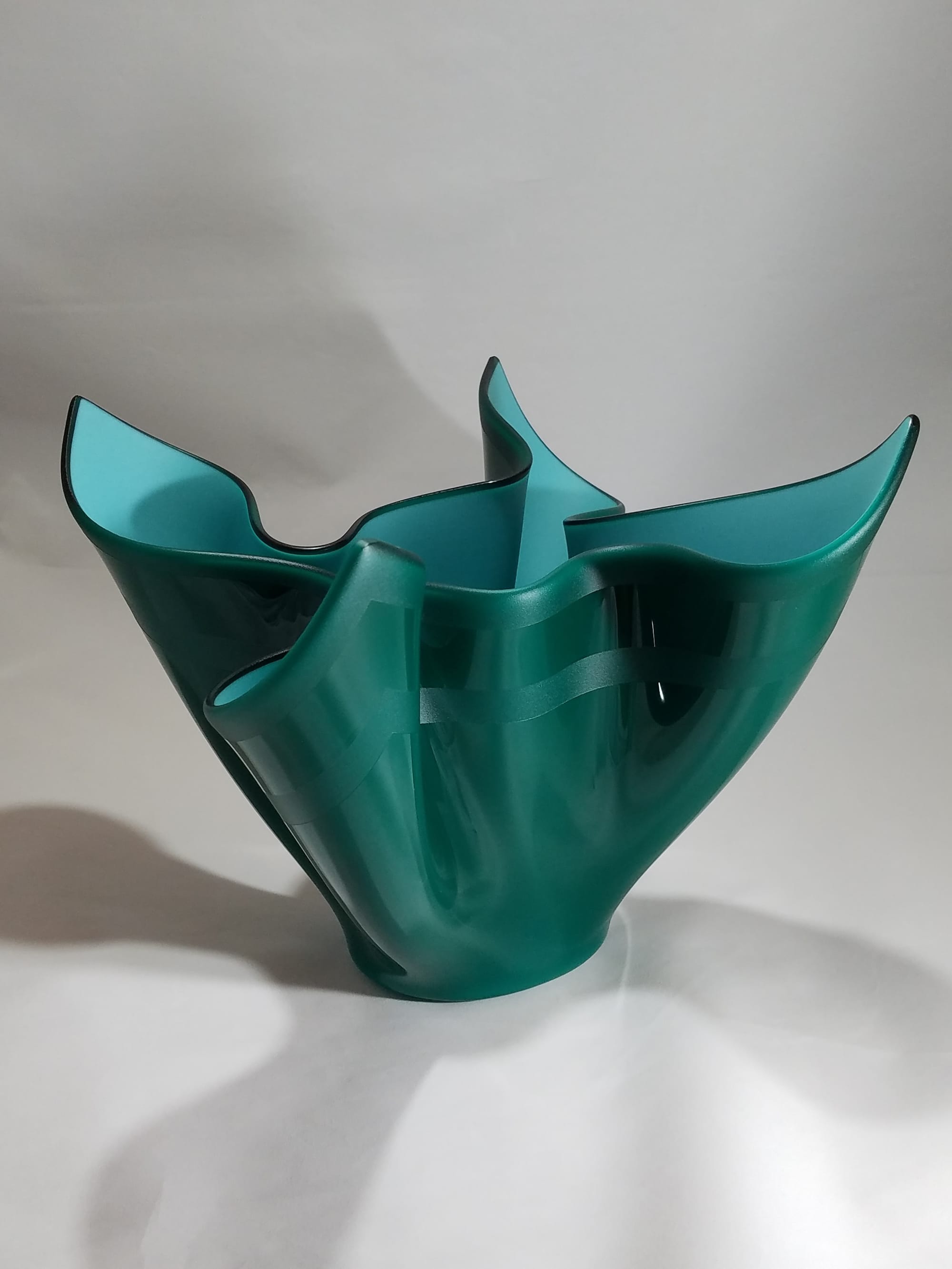 Turquoise Drape Vessel