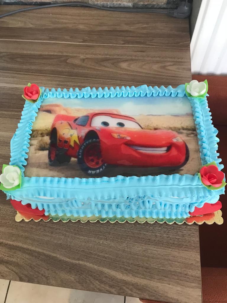 Resimli Yaş Pasta