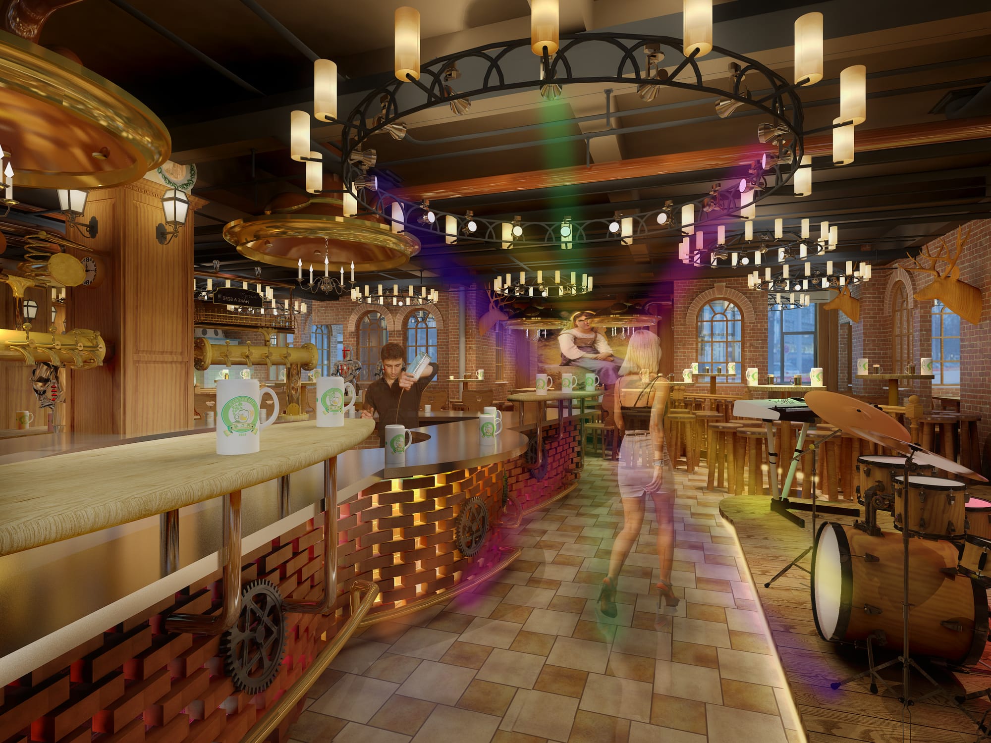 XINGJIANG_BAVARIAN STYLE BREWERY -- 2015 - RENDERING