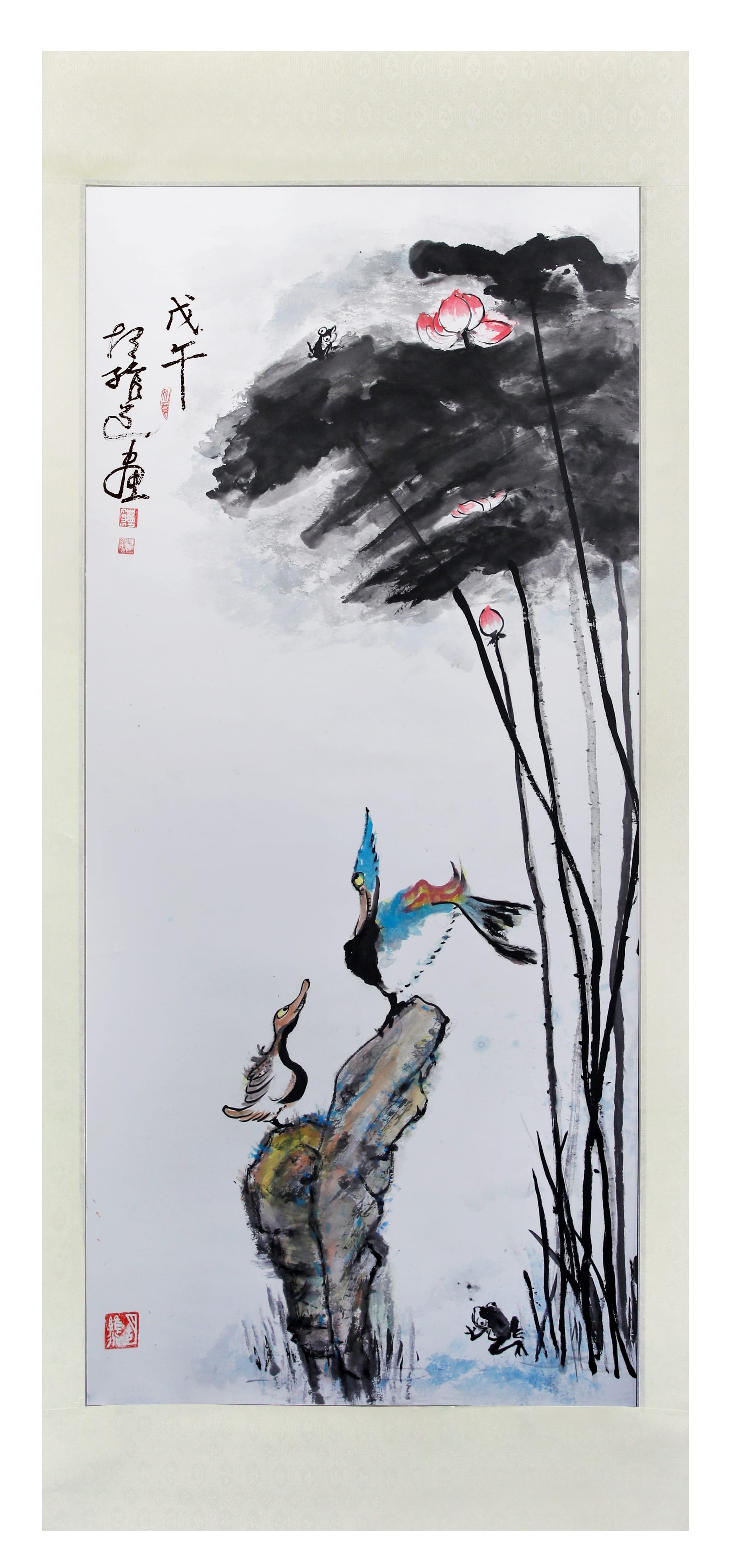荷花鴛鴦 (104)