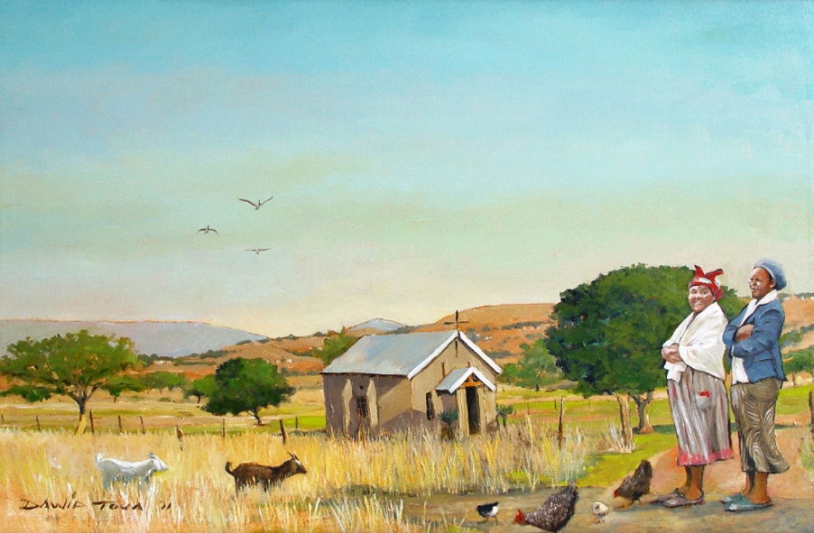 A Christian Church in Msinga through an eye of an artist