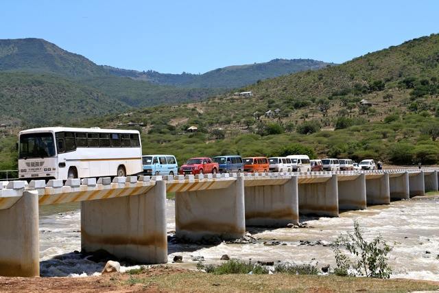 Launch of another newly built Tugela River bridge - Ngubevu, MaBomvini