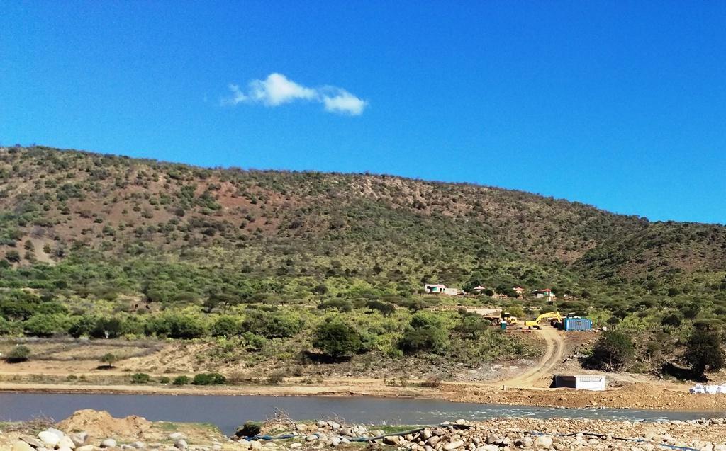 Tugela River bordering Msinga - Nhlonga area and Nhloshane, Nkandla