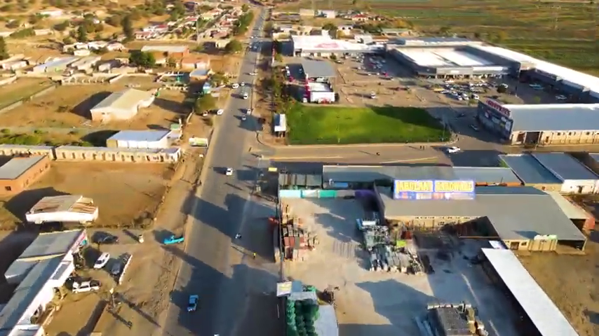 A birds eye-view of Tugela Ferry - BaThenjini side